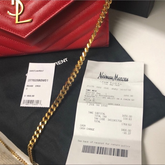 YSL Monogram Chain Bag - Picture 6 of 6